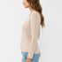 Waffle Knit Long Sleeve Wrap Cardigan